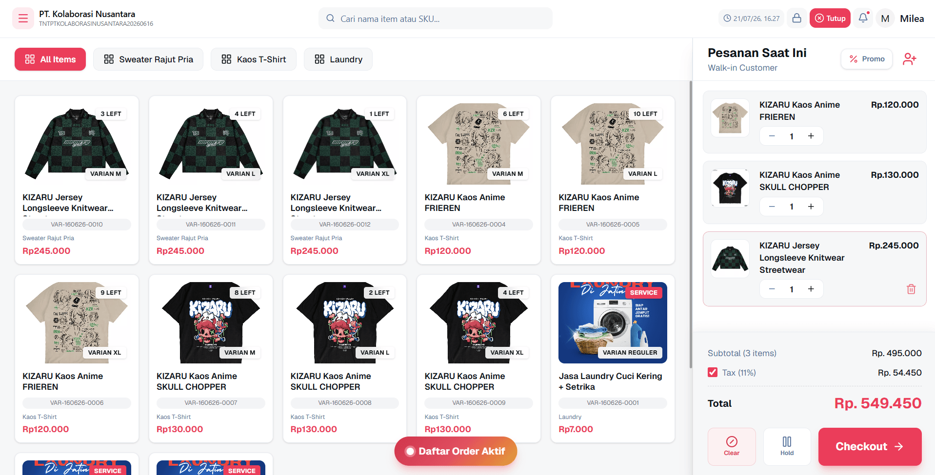 Point of Sales Desktop